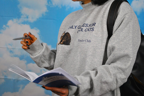 "Cool Cats" Mock-Neck Sweatshirt