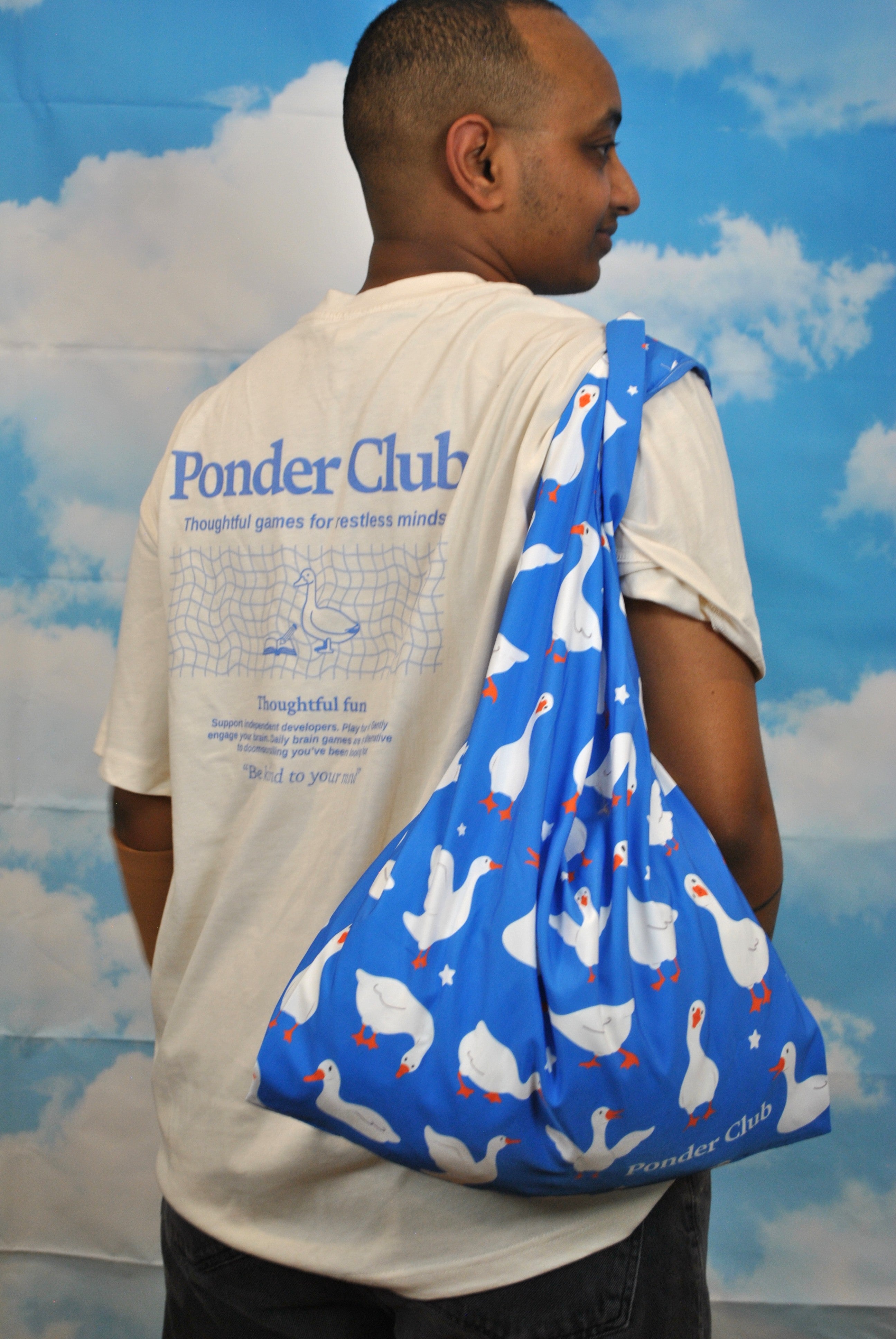 Wavy Back Boxy Tee