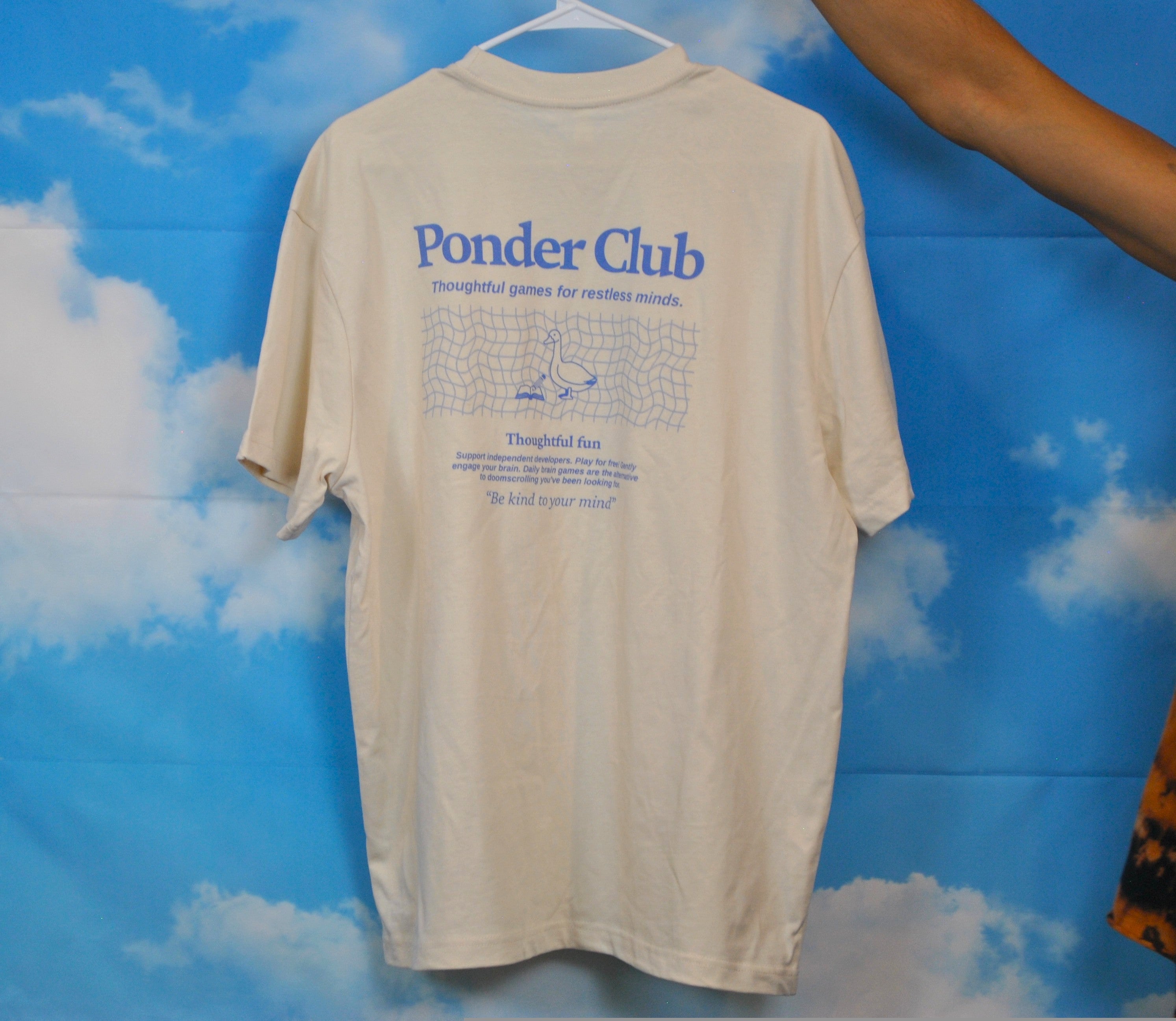 Wavy Back Boxy Tee