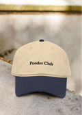 Two-Tone Navy Ball Cap